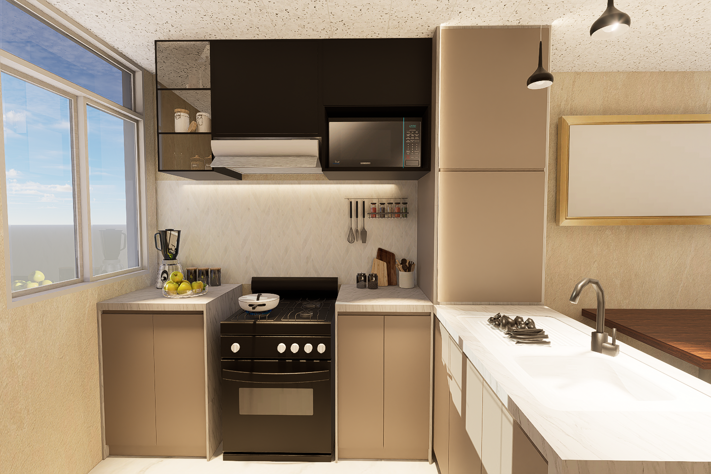 Vista COCINA