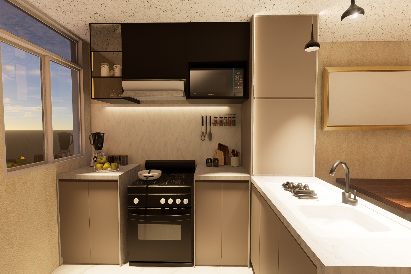 Vista COCINA