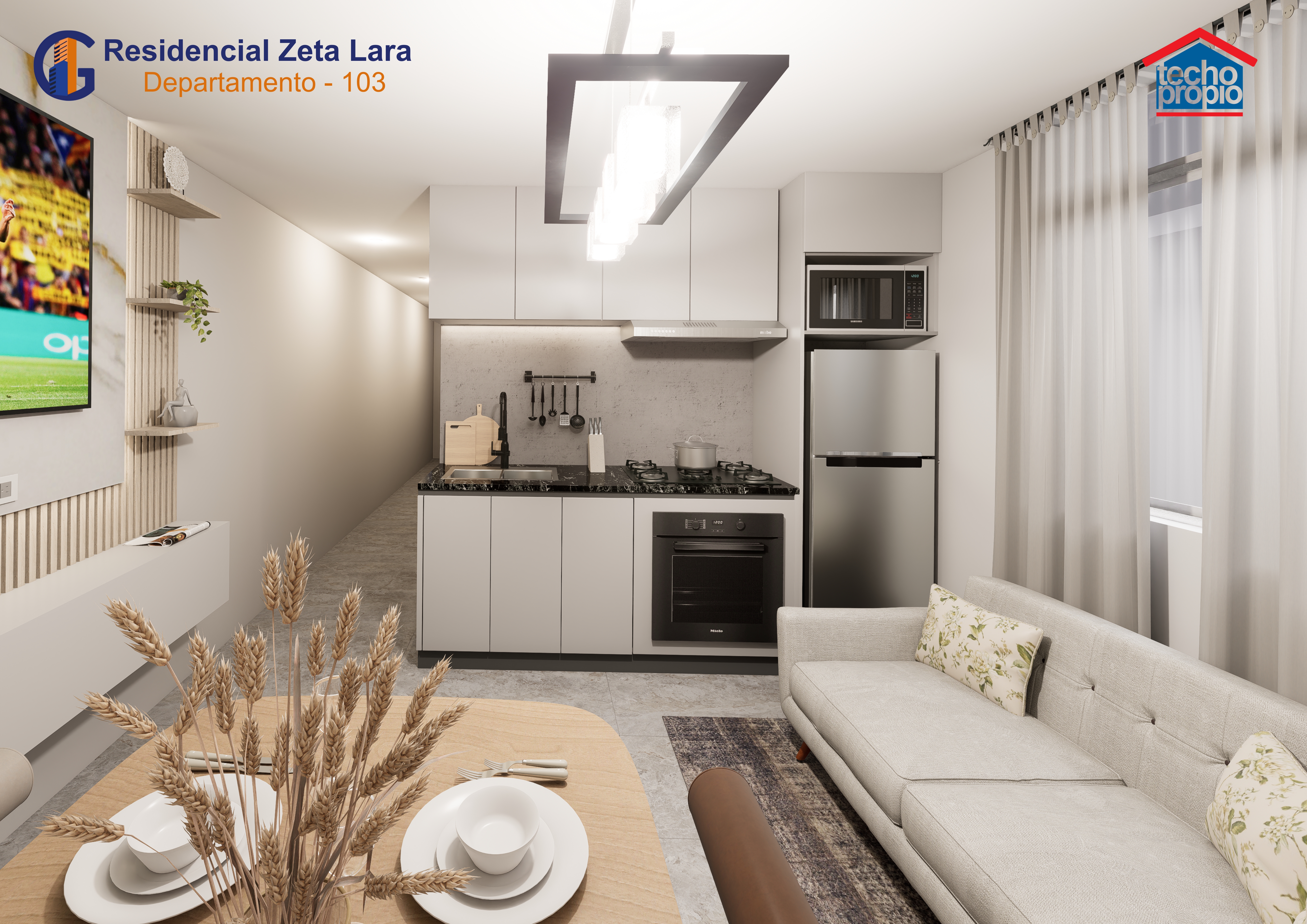 Vista COCINA